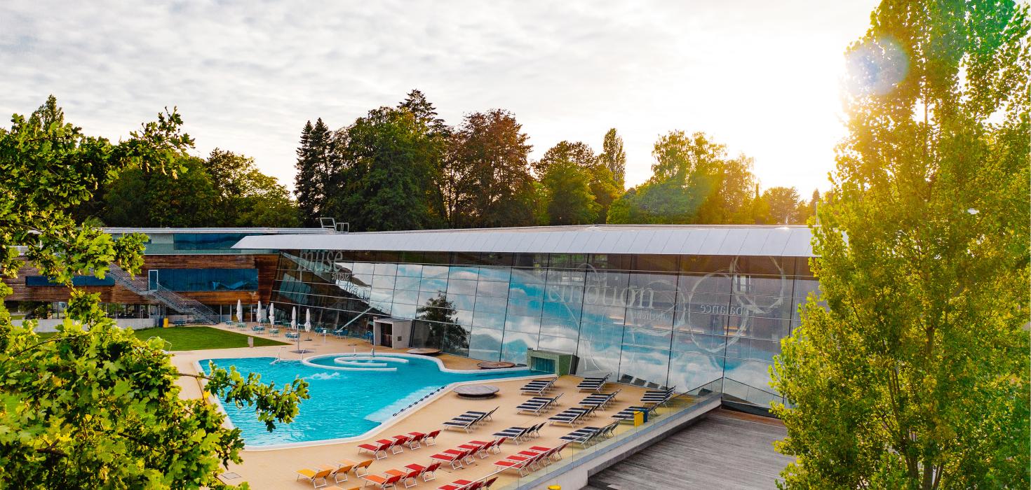 Bodensee-Therme Gebäudefoto von außen